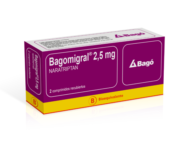 Bagomigral 2.5 Mg X 2 Cp Rec Vta