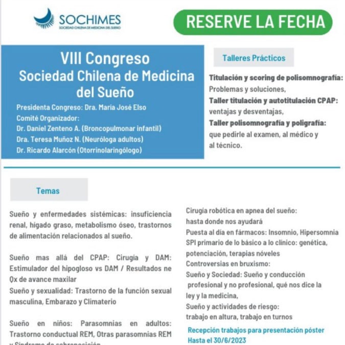 VIII Congreso Sociedad Chilena del Sueño