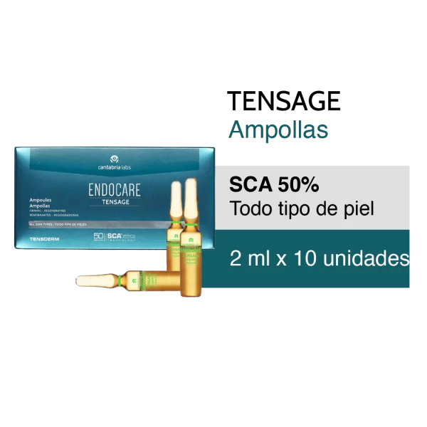 Endocare Tensage 10 Ampollas X 2 Ml - Imagen 3