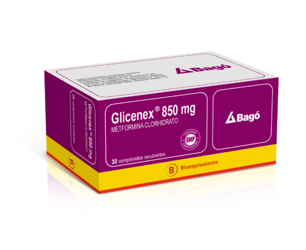 Glicenex 850 Mg X 30 Cp Vta