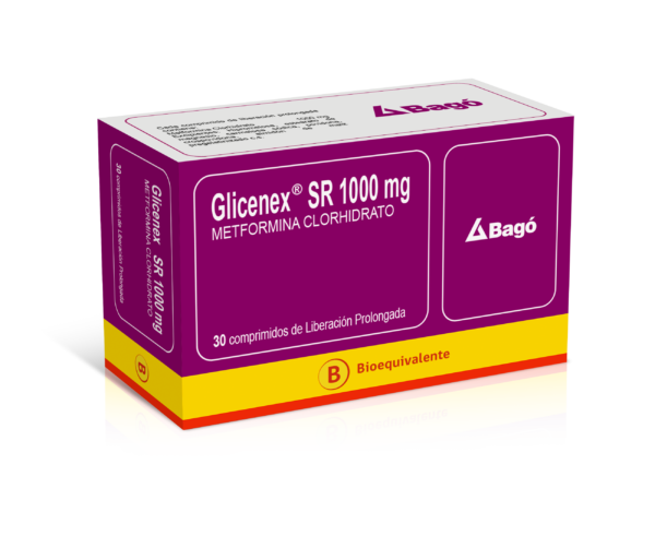 Glicenex Sr 1000 Mg X 30 Cp Vta