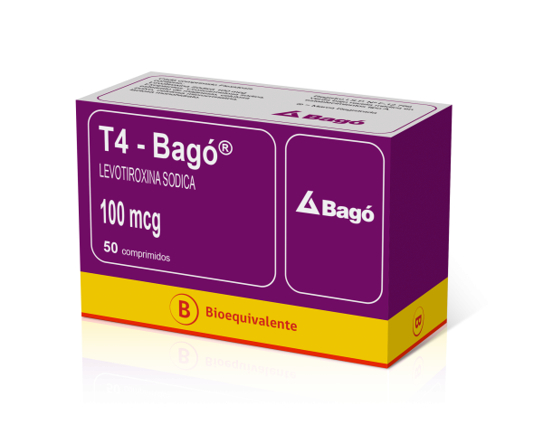 T4-Bago 100 Mcg X 50 Cp Vta