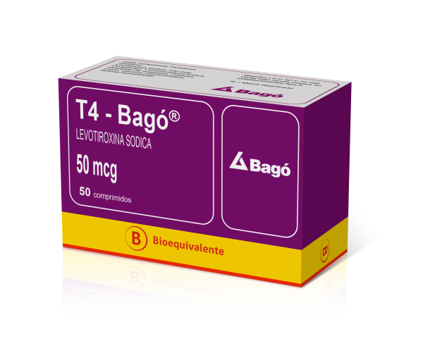 T4-Bago 50 Mcg X 50 Cp Vta