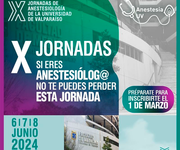 X Jornadas de Anestesiología de la Universidad de Valparaíso