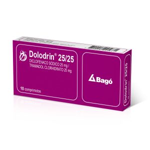 Dolodrin® está indicado para el alivio del dolor agudo de intensidad moderada a severa.